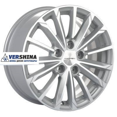 16x6,5 5x114.3 ET40 d.66,1 Khomen Wheels KHW1611 (Qashqai) Silver-FP