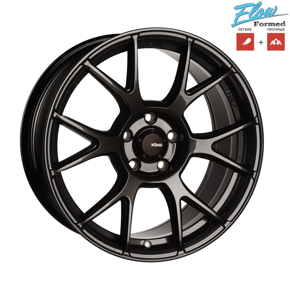18x8,5 5x114,3 ET42 d.67,1 KONIG FLOW FORMED AMPLIFORM N636D GM1U