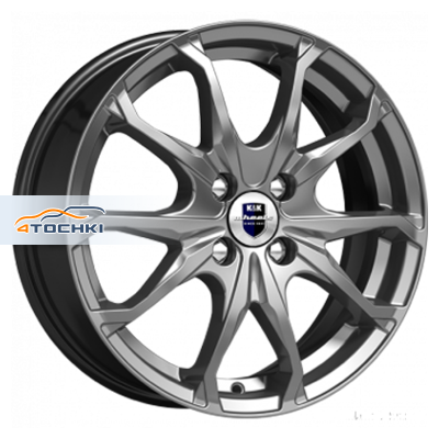 16x6 4x100 ET50 d.67,1 K&K Brent (КС733) Дарк платинум
