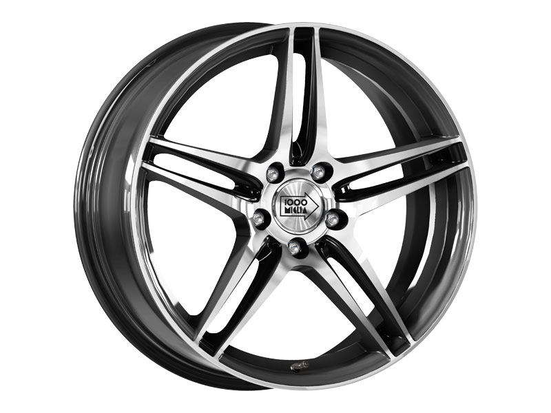 17x7,5 5x112 ET47 d.66,6 1000 MIGLIA MM037 Anthracite