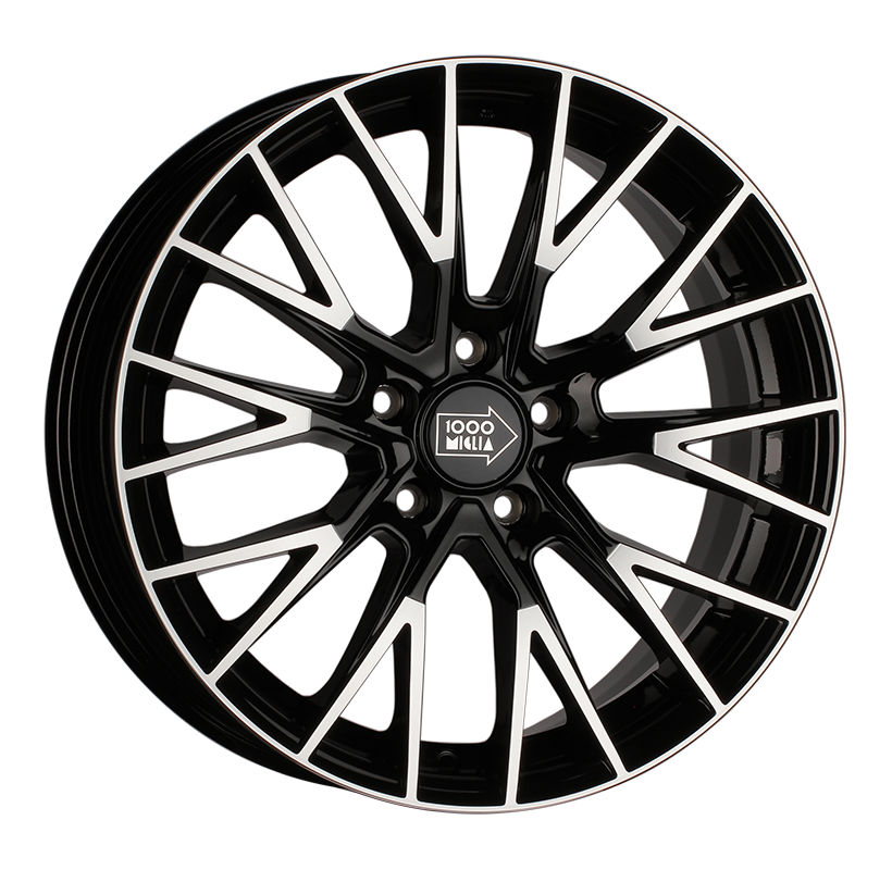 19x8,5 5x108 ET42 d.63,4 1000 MIGLIA MM1009 Gloss Blac