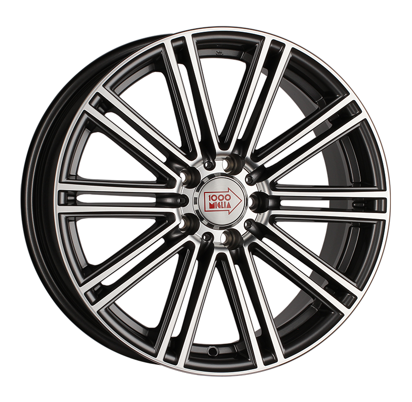 20x8,5 5x114,3 ET42 d.72,6 1000 MIGLIA MM1005 Dark Anthr