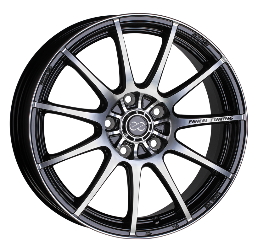 18x8 5x100 ET45 d.56,1 ENKEI TUNING SC22 BKF