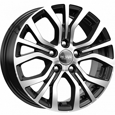16   КиК   KC736 ZV Optima  6.5*16 5*114.3 ET41 D67.1  алмаз черный