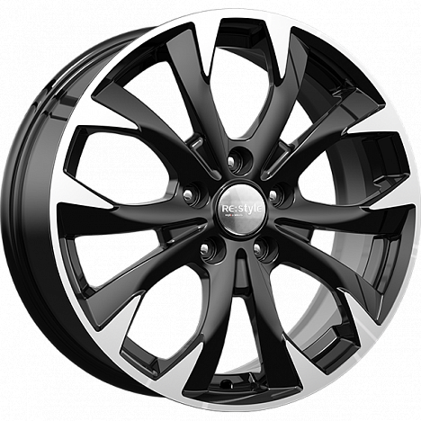 17x7 5x114.3 ET53 d.67,1 K&K КС740 Алмаз черный